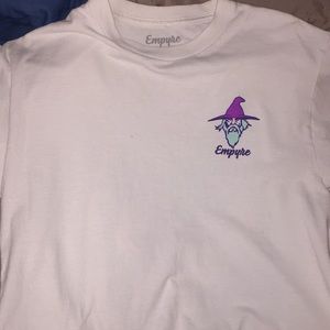 white wizard empire tee shirt/graphic tee